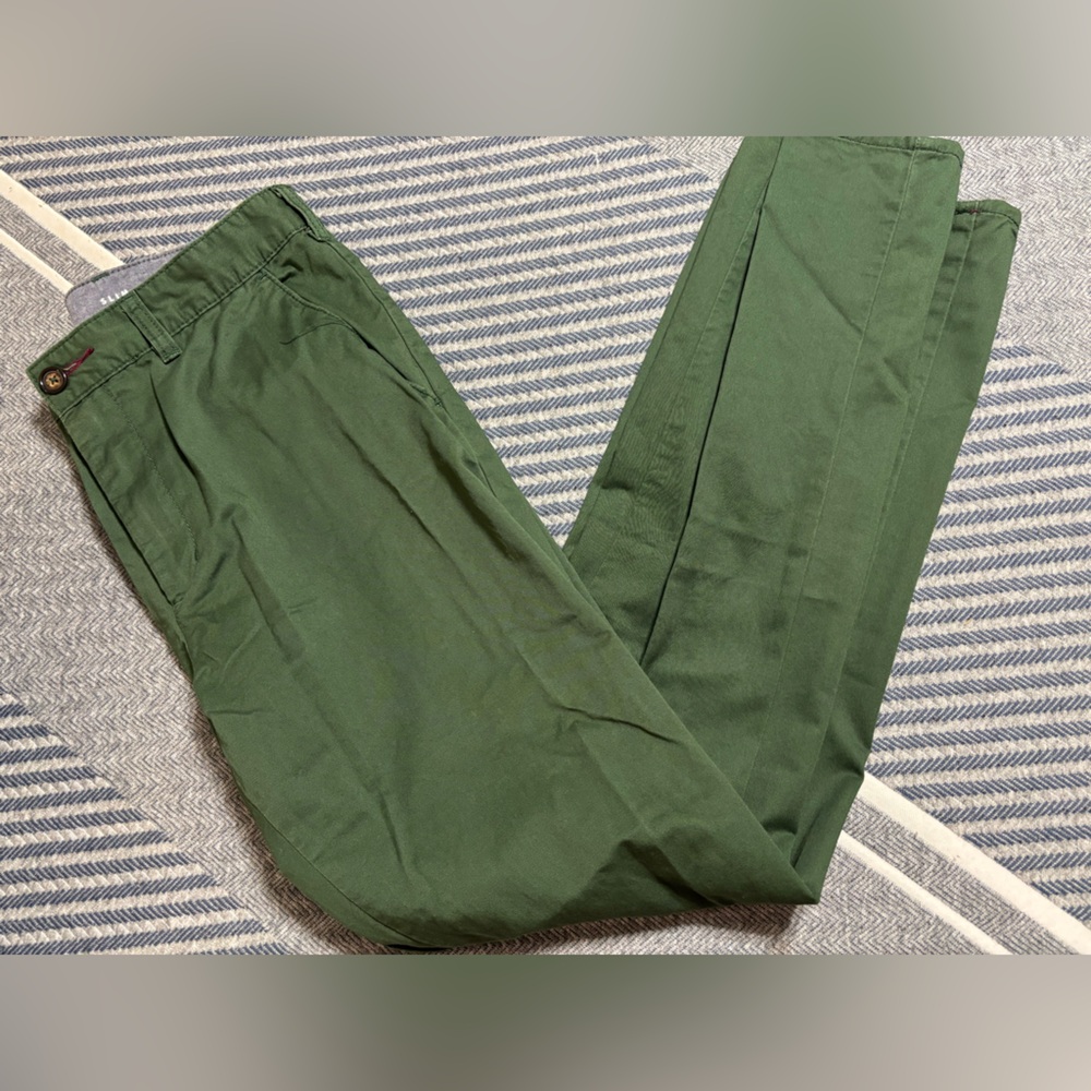 Bullhead Green Slim Pants